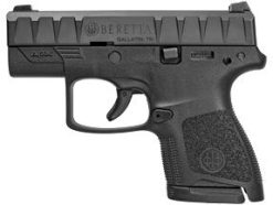 Beretta APX Carry Semi-Auto Pistol JAXN920, 9mm, 3.07″, Black Synthetic Grip, Black Finish, 6 Rds