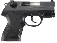 Beretta Px4 Storm Double/Single Action Sub-Compact Pistol JXS4F20, 40 S&W, 3″, Polymer Grip, Black Matte Finish, 10 Rd