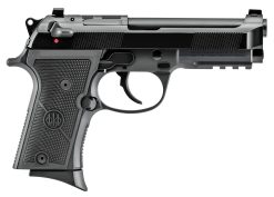 Beretta 92X RDO Compact Pistol J92CR92070, 9mm Luger, 4.25″, Aggressive Textured Grips, Black Finish, 10 Rds