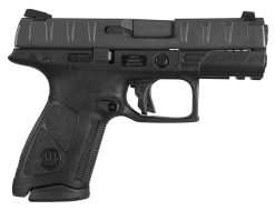Beretta APX Centurion Pistol JAXQ921, 9mm Luger, 3.70″, Black Grips, Black Finish, 15 Rds