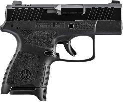 Beretta APX A1 Optics Ready Semi-Auto Pistol JAXN920A1, 9mm, 3.3″, Black Synthetic Grip, Black Finish, 6 Rds