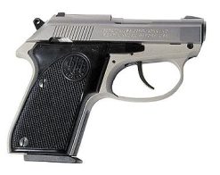Beretta 3032 Tomcat Inox Wide Slide Semi-Auto Pistol J320500, 32 ACP, 2.4″, Synthetic Grip, Stainless Finish, 7 Rd