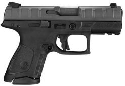 Beretta APX Compact Semi Auto Pistol JAXC921, 9mm Luger, 3.7″, Interchangeable Backstrap Grips, Black Finish, 13 Rds